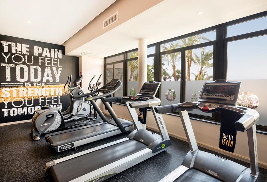 Hotel Be Live Adults Only Marivent Palma de Mallorca Luaran gambar Fitness room in a hotel