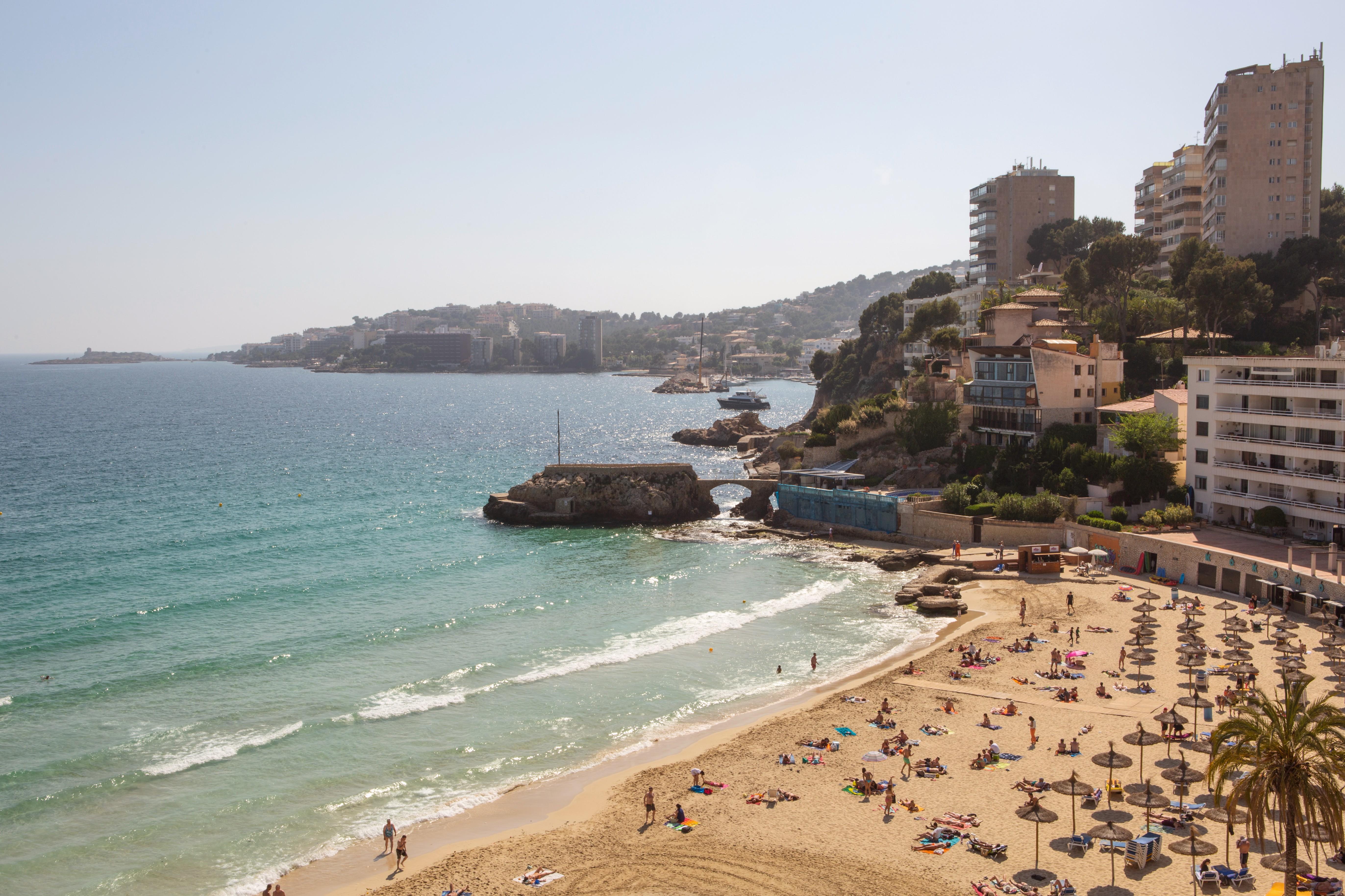 Hotel Be Live Adults Only Marivent Palma de Mallorca Luaran gambar The beach at La Cala de Cala Gat